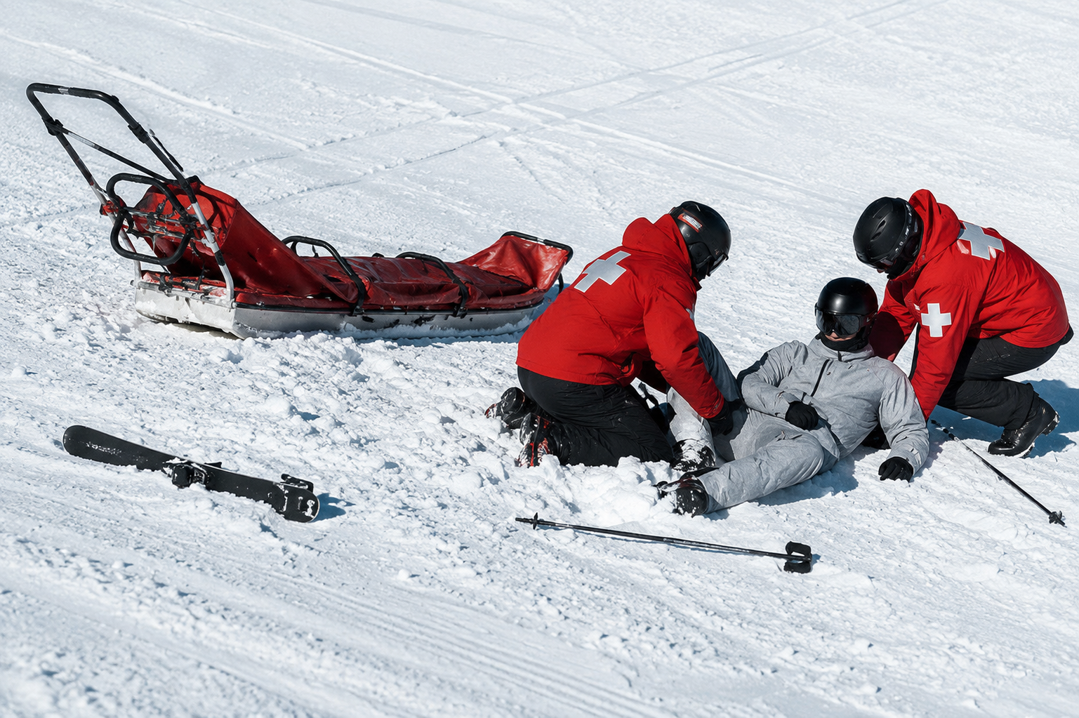 Après : « Fais-moi crasher en ski »